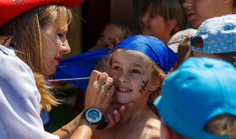 Отдых с детьми. Пансионат Приветливый берег, Геленджик