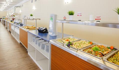 Организация питания. Пансионат Приветливый берег, Геленджик.