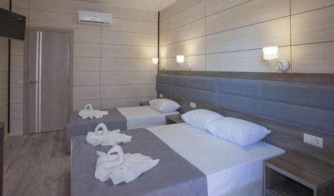 Люкс трехместный, новый корпус. Гостевой дом Дольче Вита, г. Анапа, п. Витязево