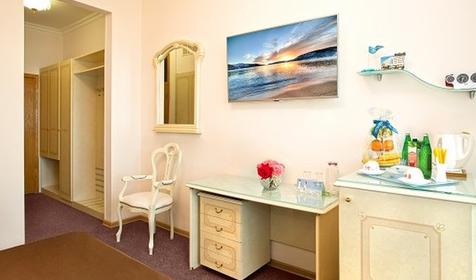 Стандарт одноместный с балконом (на основной территории)