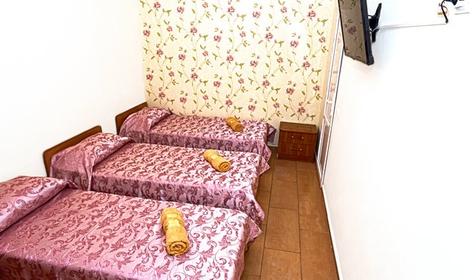 Трехместный стандарт. Отель Релакс, г. Геленджик