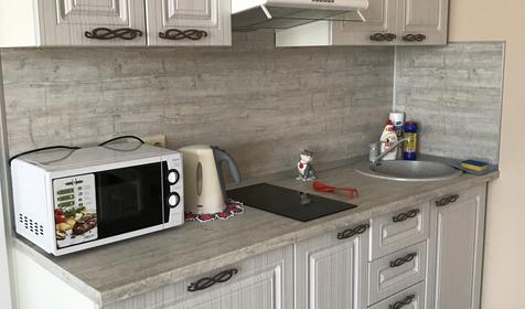 Апартаменты-студио 1 с кухней. Повышенной комфортности.