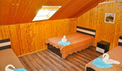 Стандарт трехместный без балкона (мансарда и нулевой этаж)