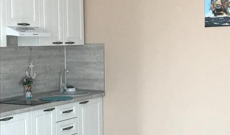 Апартаменты-студио с кухней и видом на море