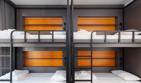 Стандарт шестиместный двухкомнатный