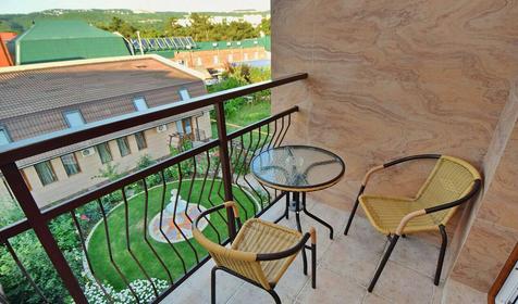 Стандартный двухместный евро с лоджией