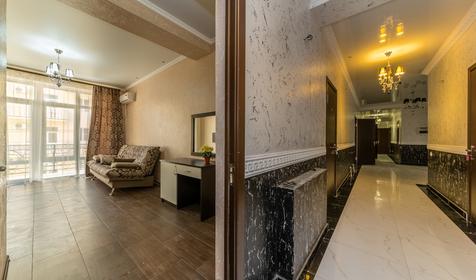 Семейный комфорт четырехместный двухкомнатный (с балконом)