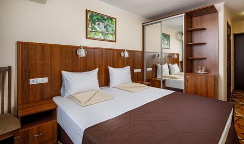 Стандарт двухместный. Пансионат Приветливый берег, Геленджик