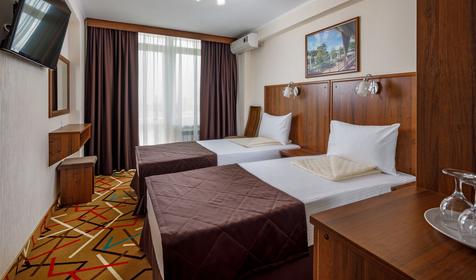 Стандарт двухместный. Пансионат Приветливый берег, Геленджик