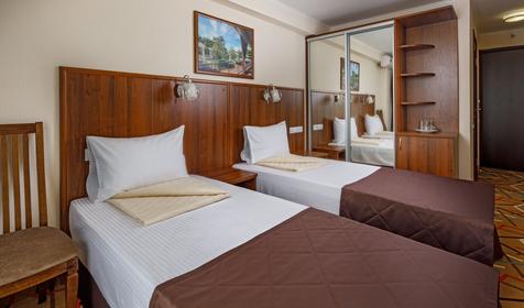 Стандарт двухместный. Пансионат Приветливый берег, Геленджик