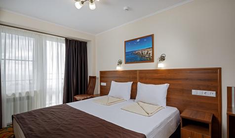 Семейный двухкомнатный. Пансионат Приветливый берег, Геленджик