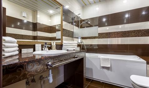 Люкс двухкомнатный двухместный (с видом на море)