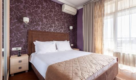 Люкс двухкомнатный двухместный (с видом на море)