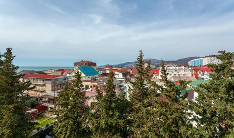 Люкс двухкомнатный двухместный (с видом на море)