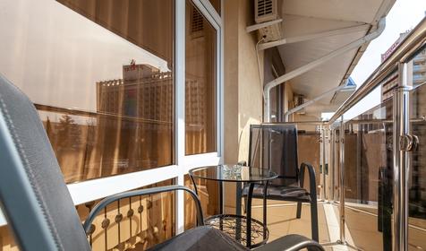 Люкс двухкомнатный двухместный (с видом на море)