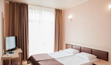 Стандарт двухместный. Курортный отель Ambra All inclusive Resort Hotel, Анапа, Джемете