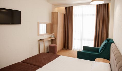 Стандарт с доп.местом. Курортный отель Ambra All inclusive Resort Hotel, Анапа, Джемете