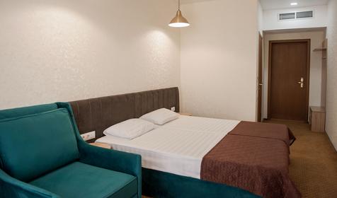 Стандарт с доп.местом. Курортный отель Ambra All inclusive Resort Hotel, Анапа, Джемете