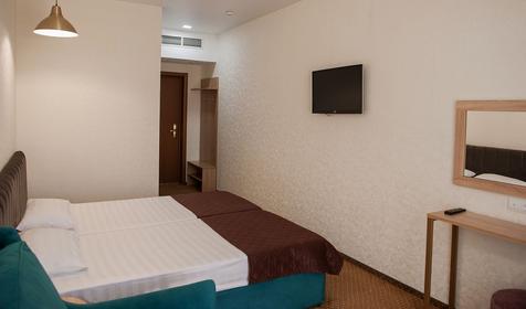 Стандарт с доп.местом. Курортный отель Ambra All inclusive Resort Hotel, Анапа, Джемете