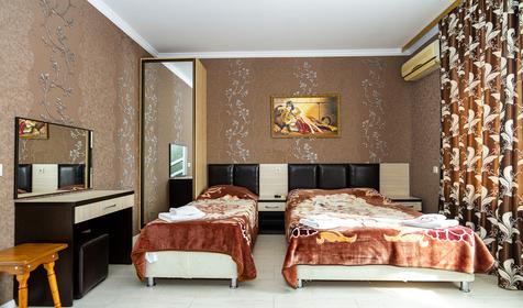 Однокомнатный люкс с кухней. Частный отель Вероника, г. Геленджик, с. Кабардинка