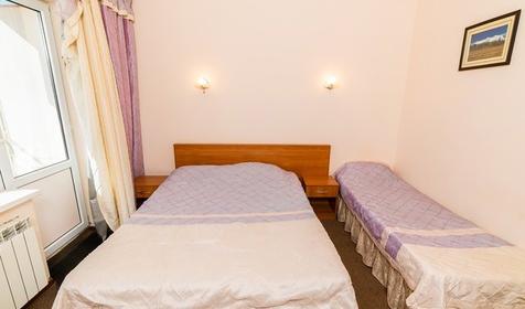 Трехместный комфорт. Отель Корона, Анапа, Витязево