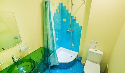 Трехместный стандарт с балконом. Отель Корона, Анапа, Витязево