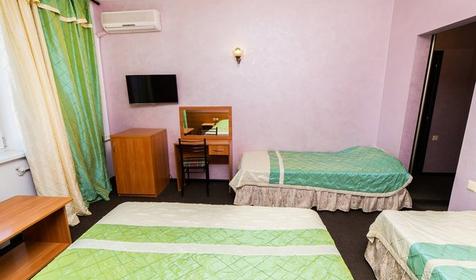 Трехместный стандарт. Отель Корона, Анапа, Витязево