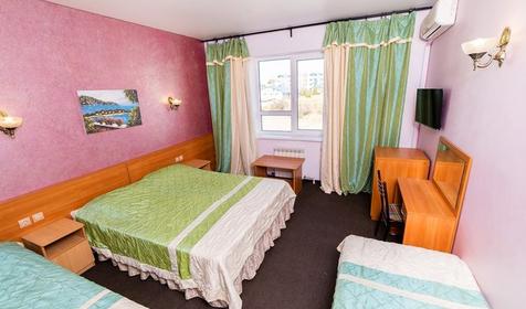 Трехместный стандарт. Отель Корона, Анапа, Витязево