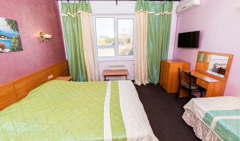 Трехместный стандарт. Отель Корона, Анапа, Витязево