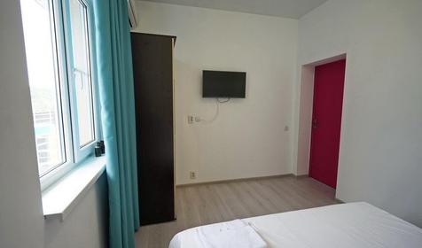 Двухместный стандарт с внутренним дворик (15 кв. м)