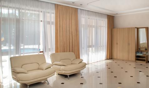 Панорамный люкс трехместный с террасой (в корпусе Вилла)