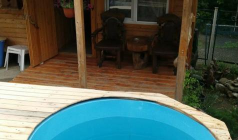 Русская баня. База отдыха Афалина, Туапсинский район, Бухта Инал, 1 участок