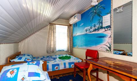 Трехместный эконом. Гостевой дом Аморе, Туапсе, Небуг