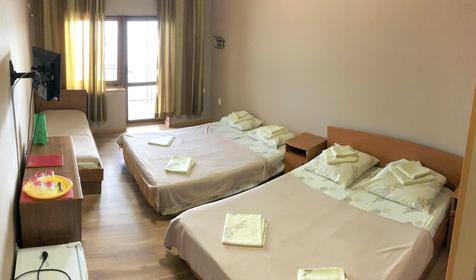 Стандарт четырехместный с видом на море