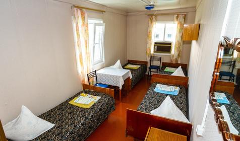 Эконом четырехместный. База отдыха "Горизонт", г. Сочи, Лазаревский район, п. Уч-Дере