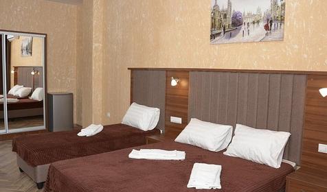 Семейный трехместный двухкомнатный