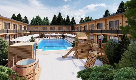 Отель AQUARIUS на ВОЛНЕ (Аквариус на волне), Анапа