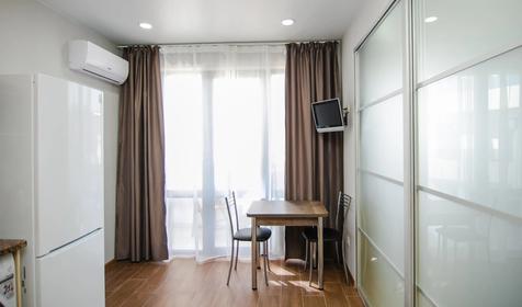 Апартаменты двухместные Студия (с видом на двор и горы)