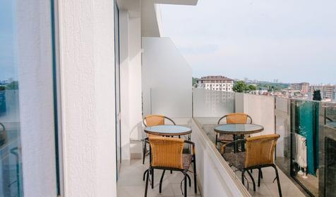 Апартаменты двухместные Студия (с видом на море)