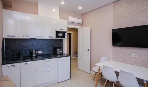 Апартаменты двухместные с 1 спальней (с видом на двор и горы)