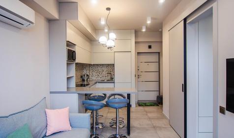 Апартаменты двухместные с 1 спальней (с видом на море)