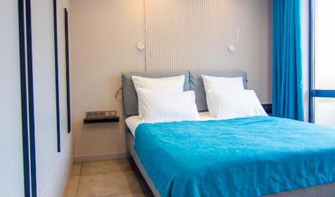 Апартаменты двухместные с 1 спальней (с видом на море)