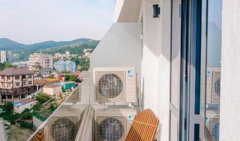 Апартаменты двухместные с 1 спальней (с видом на море)