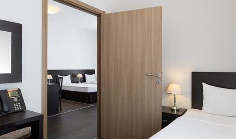 Студия четырехместный двухкомнатный (корпус Чемпионский)