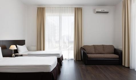 Студия четырехместный двухкомнатный (корпус Чемпионский)