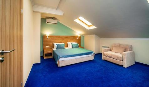 Комфорт (мансарда). Отель Blue Marlin (Блю Марлин), Геленджик