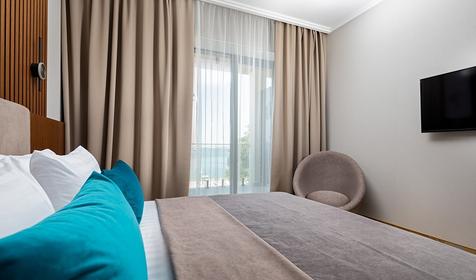 Стандарт двухместный с видом на море. Отель Атмосфера, Геленджик