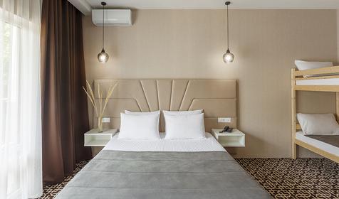 Двухместный семейный. Отель SUNPARCO UltraAll inclusive, Анапа