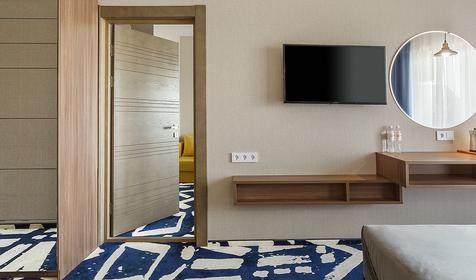 Двухкомнатный четырехместный. Отель SUNPARCO UltraAll inclusive, Анапа