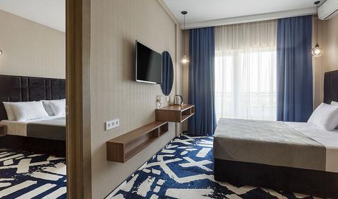 Двухкомнатный четырехместный. Отель SUNPARCO UltraAll inclusive, Анапа